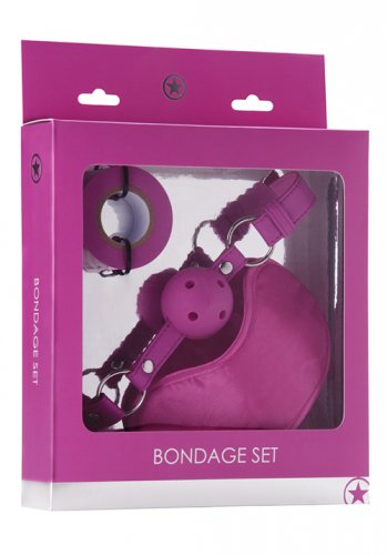 Ouch Bondage Set, Pink