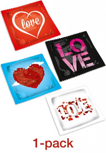 Pasante Love Kondom - 1 pack