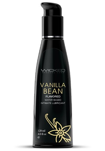 Wicked Aqua Vanilla Bean Flavored Lubricant 120 ml