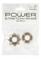 Power Stretchy Rings Black