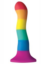pride vågig dildo