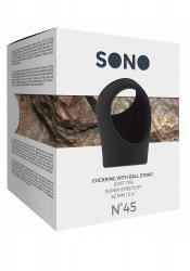 Sono 45 cockring with Ball strap