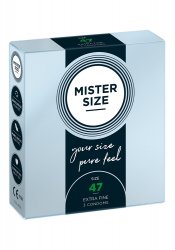 Mister Size Kondomer 47 mm, 3-pack