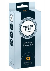 Mister Size Kondomer 53 mm, 10-pack