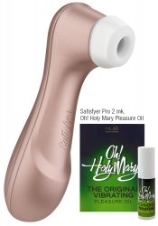 Satisfyer Pro 2 ink. Oh! Holy Mary Pleasure Oil