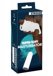 Super Soft Masturbator med Vibrationer