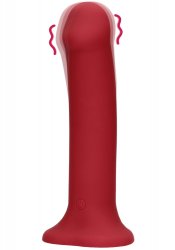 Loveline Non-Phallic Vibrating Dildo, Large