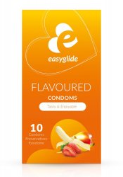 Easyglide Flavored Condoms 10-pack