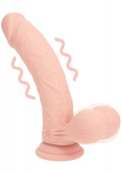 Realrock Dual Density Vibrating Dildo 20 cm