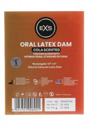 EXS Oral Dam Slicklapp, Cola