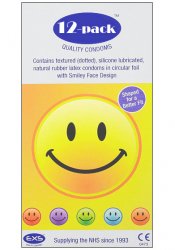 EXS Smiley Face Kondom 12-pack