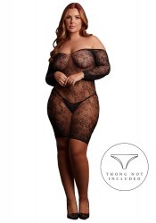 Matilda Lace Mini Dress Queen Size