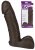 Vac-U-Lock 8 Inch Realistic Black Cock