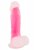 Realistisk dildo med sugpropp, rosa