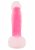 Realistisk dildo med sugpropp, rosa