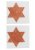 Nipple Sticker Star Big Copper