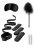Bed Bindings Restraint Kit, Black