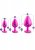 Luxe Bling Plugs Training Kit Pink
