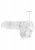 Chrystal Clear dildo 15 cm