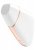 Satisfyer Love Triangle White, Lufttrycksvibrator med App