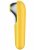 Satisfyer Dual Love Air Pulse Vibrator, yellow
