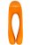 Candy Cane Fingervibrator Orange