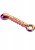 Glamour Glass Ribbed G-Spot dildo