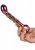 Glamour Glass Ribbed G-Spot dildo