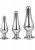 Gleaming Love Pleasure Plug Set, Silver