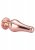Gleaming Love Large Pleasure Plug, Rose Gold