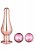 Gleaming Love Pleasure Plug Set, Rose Gold