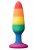 Rainbow Analplugg, small