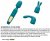 R-evolution Wonderful 3-in-1 Wand Teal Me