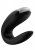 Satisfyer Double Fun Parvibrator, Svart