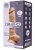 Dual Density Dildo med pung och vibrator 20 cm