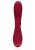Loveline Smooth Rabbit Vibrator, Red