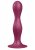 Satisfyer Double Ball-R Weighted Dildo, Dark Red