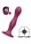 Satisfyer Double Ball-R Weighted Dildo, Dark Red