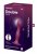 Satisfyer Double Ball-R Weighted Dildo, Dark Red