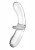 Satisfyer Double Crystal Glass Dildo, Clear