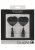 Nipple Tassels Heart Shaped, Black