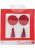 Nipple Tassels Round Shaped, Red