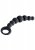 Ribbed Silicone Curved Anal Beads 18 cm