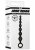 Ribbed Silicone Anal Beads 18 cm