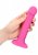 Loveline Non-Phallic Vibrating Dildo, Medium