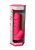 Dual Density Rosa Dildo med pung 22 cm
