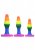 Silicone Rainbow Anal Trainer Set