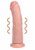 Realrock Vibrating Regular Curved Cock 20,5 cm