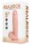 Realrock Vibrating Regular Straight Cock with Balls 23 cm