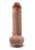 Premium Real Skin Dildo med pung 21 cm